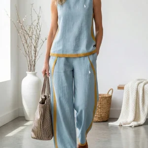2026 Minimalistisk Modern Tvådelad Outfit - Utförsäljning