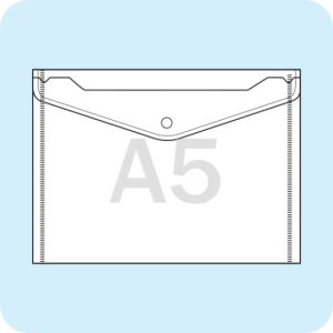 Dokumentmapp A5 transparent 10-pack
