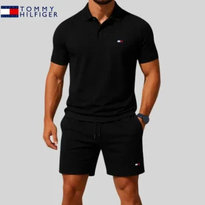 2026 Grundläggande Smal Färdig Piké & shorts set || Utförsäljningskampanj