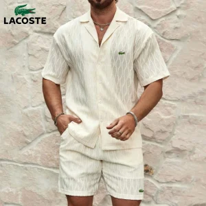 Sommarset Skjorta & Texturerade Shorts || REA